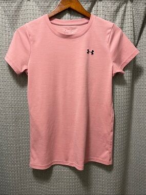 Under Armour Women’s Light Pink Short Sleeve Crew Tee